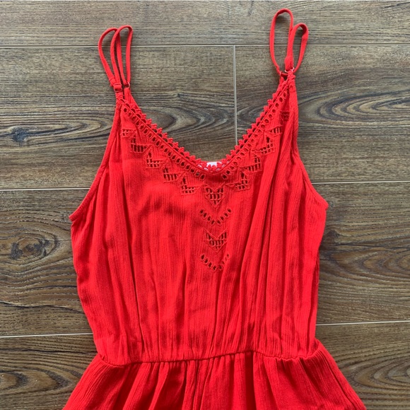 Red Romper - Picture 3 of 6